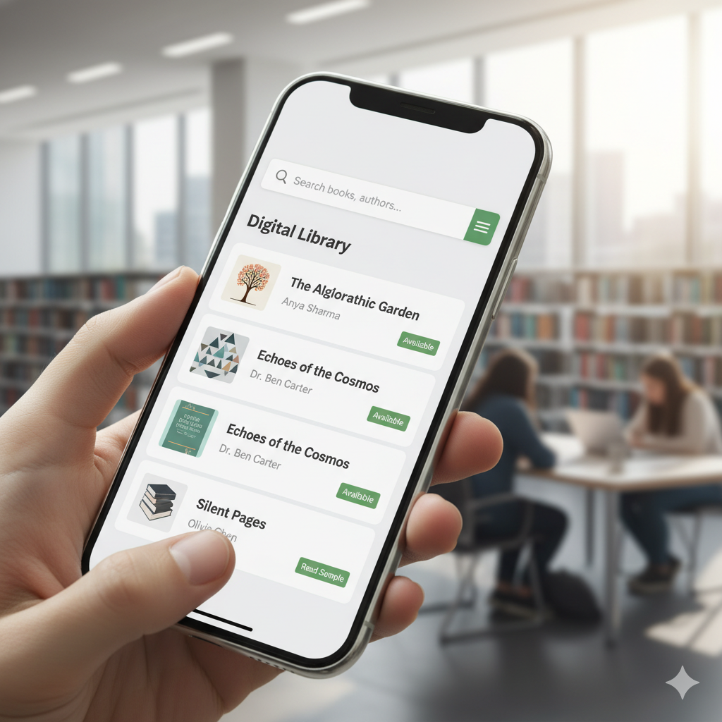 Clean searchable catalog on a mobile device